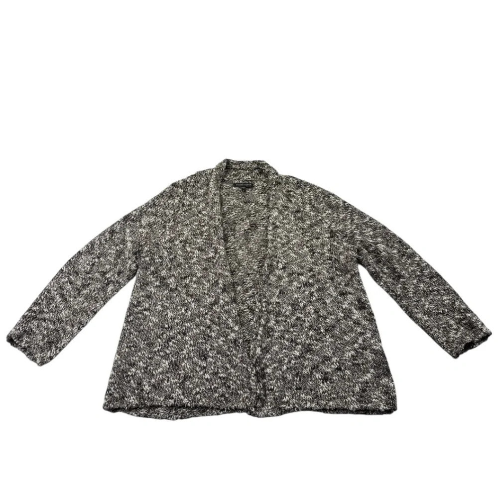 Eileen Fisher Linen Blend Knit Cardigan